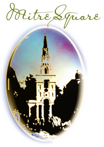 MitreSquare font sample